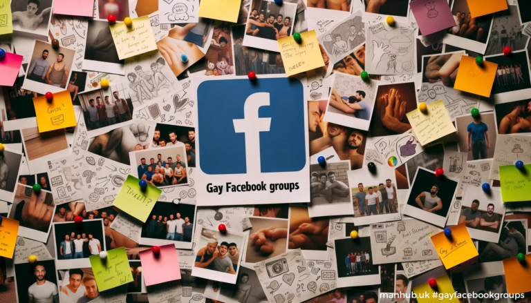 gay Facebook groups, online gay community, connecting with gay men online, LGBTQ online groups, social media for gay men